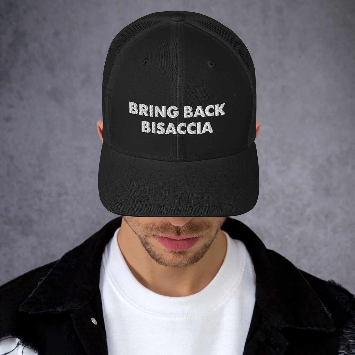 Bring Bisaccia Back Trucker Cap