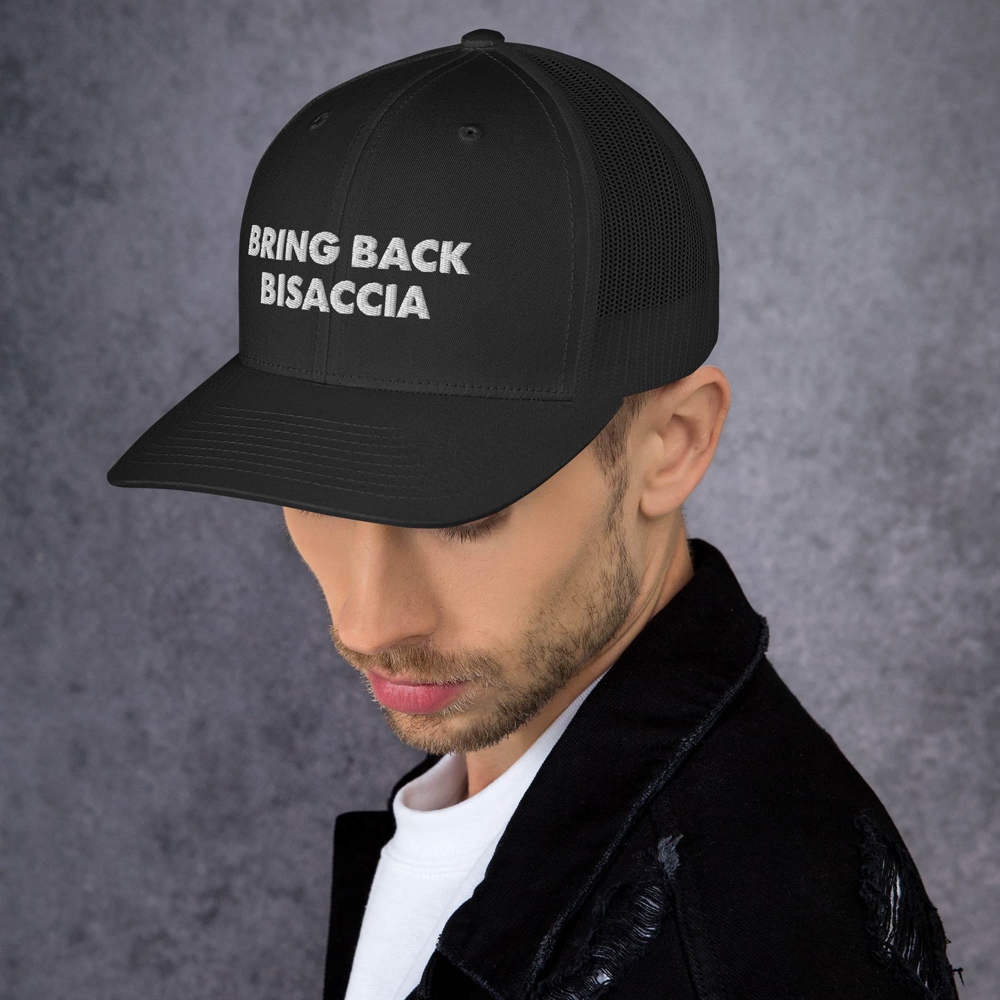 Bring Bisaccia Back Trucker Cap