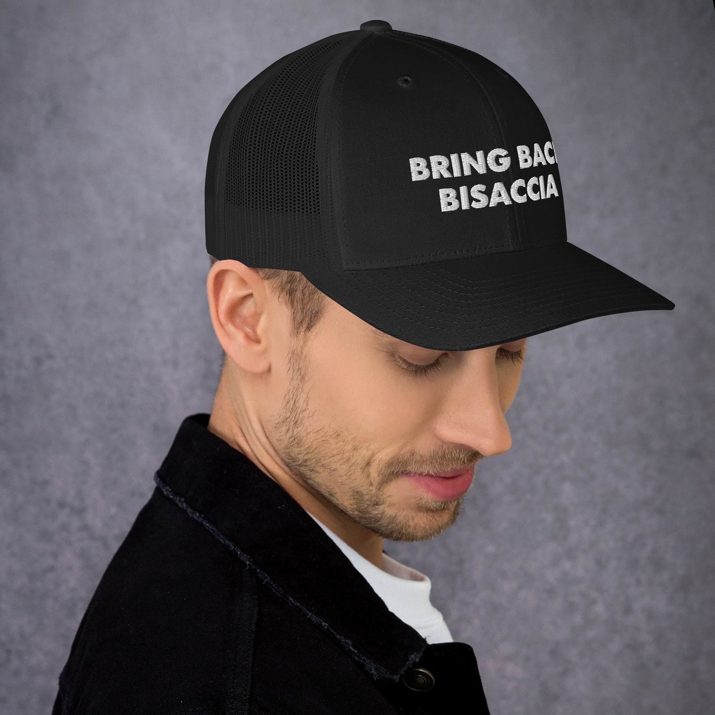 Bring Bisaccia Back Trucker Cap