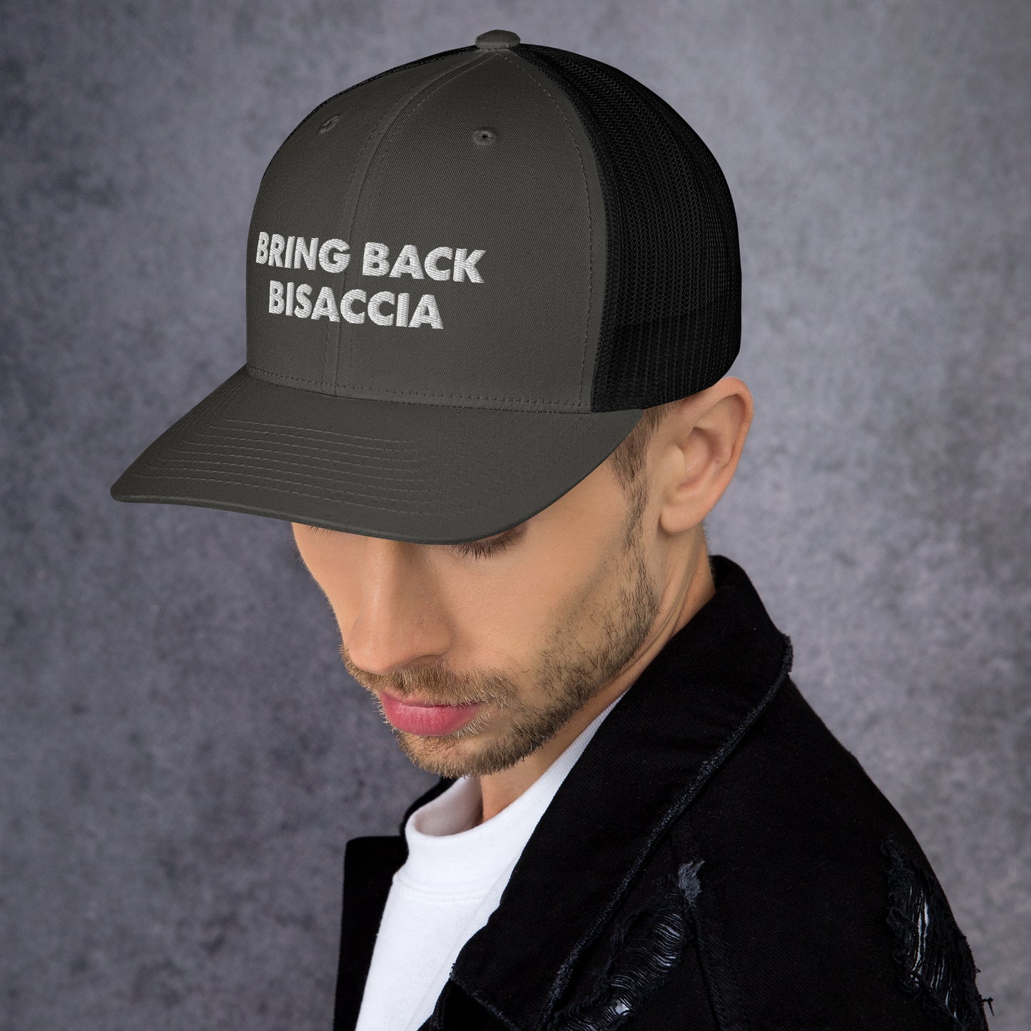 Bring Bisaccia Back Trucker Cap