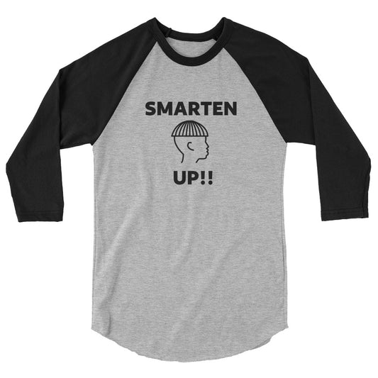 Smarten Up Mocking Raglan 3/4 Sleeve