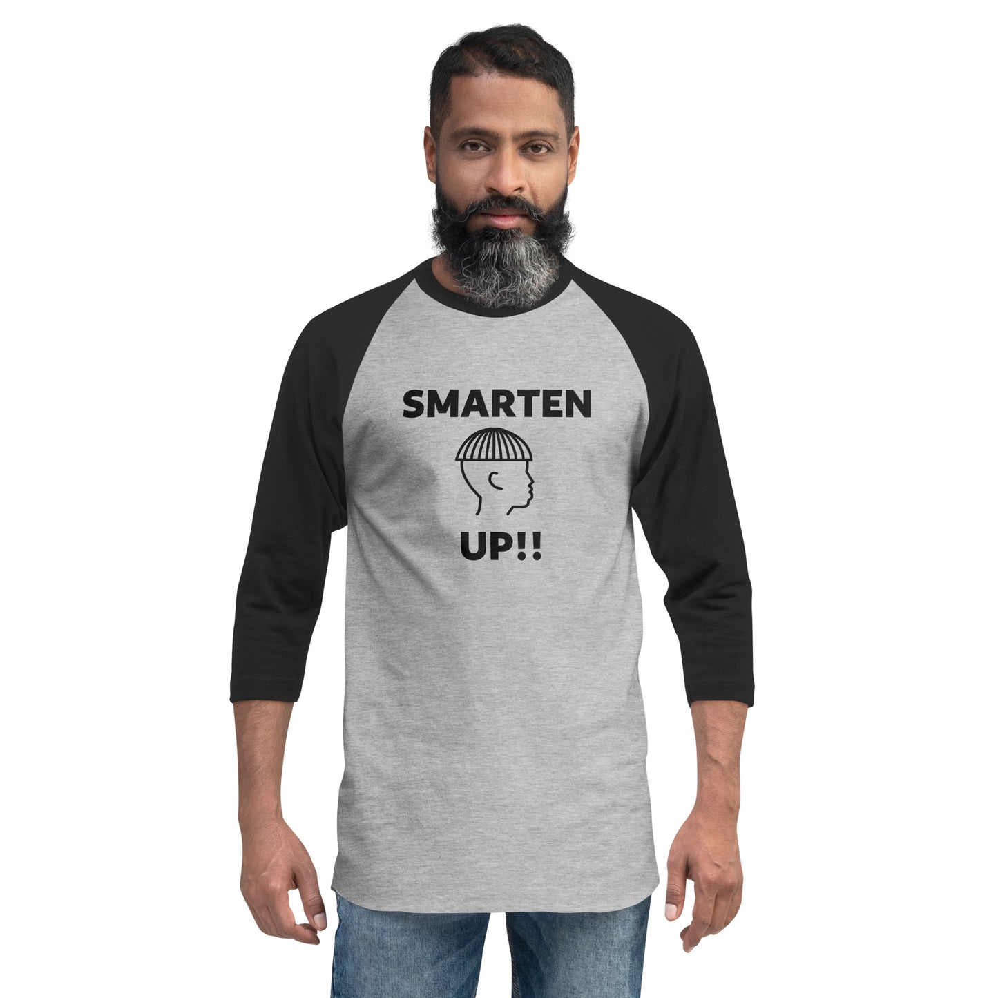 Smarten Up Mocking Raglan 3/4 Sleeve