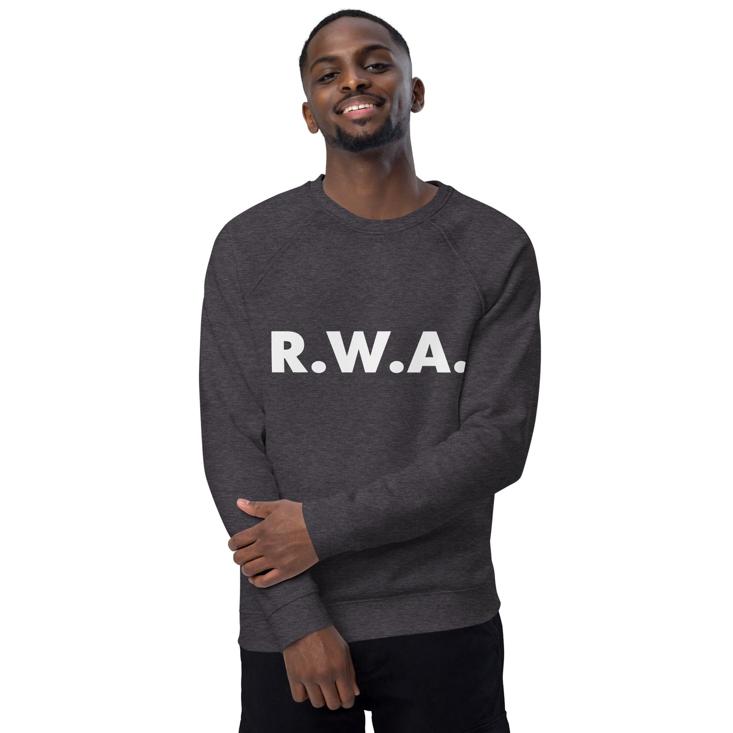 Raiders With Attitude Unisex Organic Raglan Sweatshirt