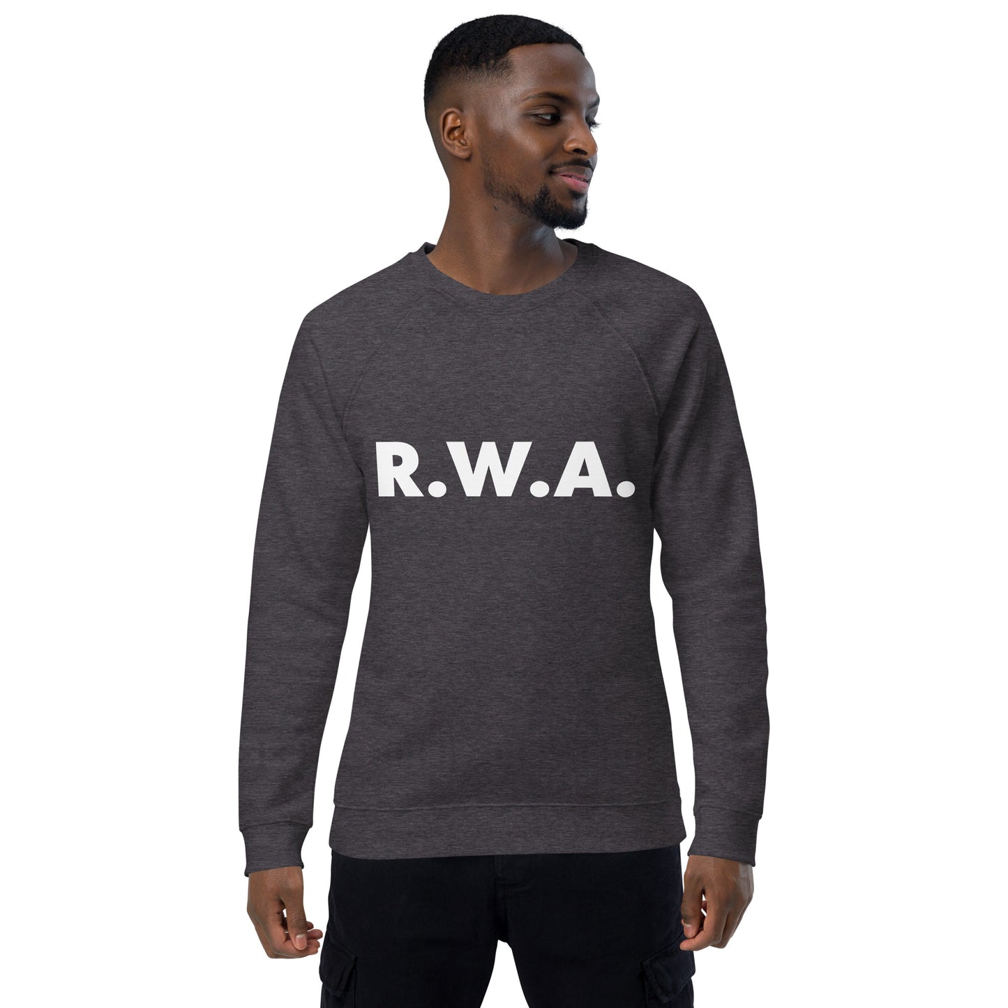 Raiders With Attitude Unisex Organic Raglan Sweatshirt