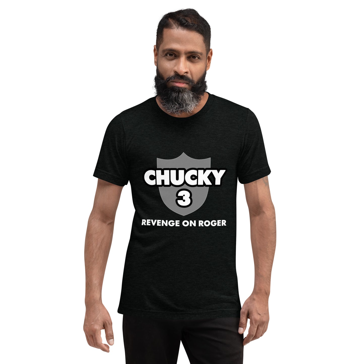 Chucky 3: Revenge on Roger Short sleeve t-shirt