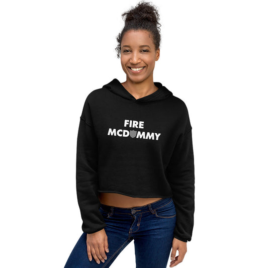 Fire McDummy Crop Hoodie