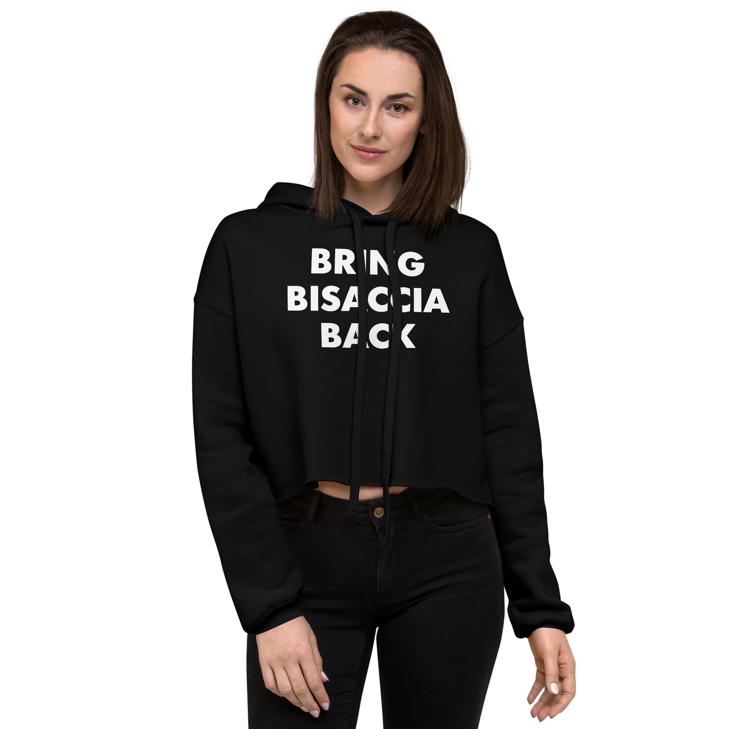 Bring Bisaccia Back Crop Hoodie