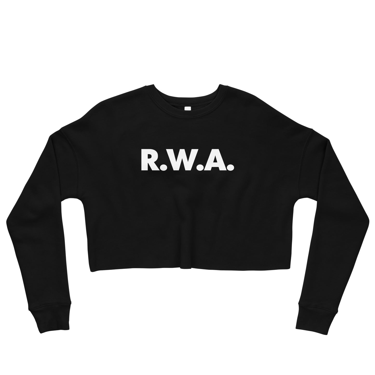 Raiders With Attitude Crop Sweatshirt