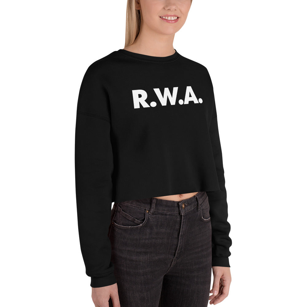 Raiders With Attitude Crop Sweatshirt