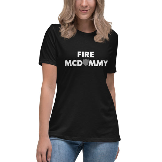 Fire McDummy Women's Relaxed T-Shirt